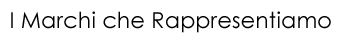 I marchi che rappresentiamo